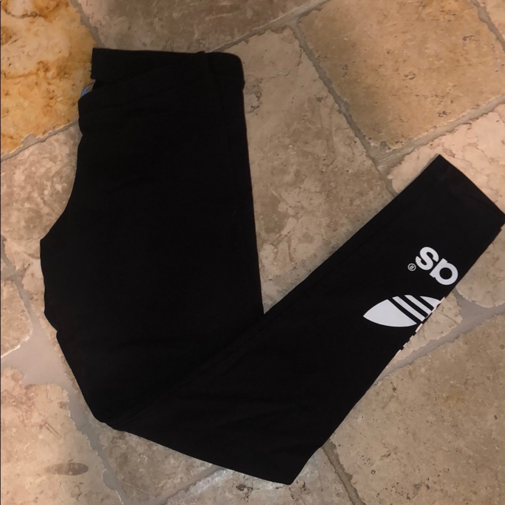 Adidas black leggings